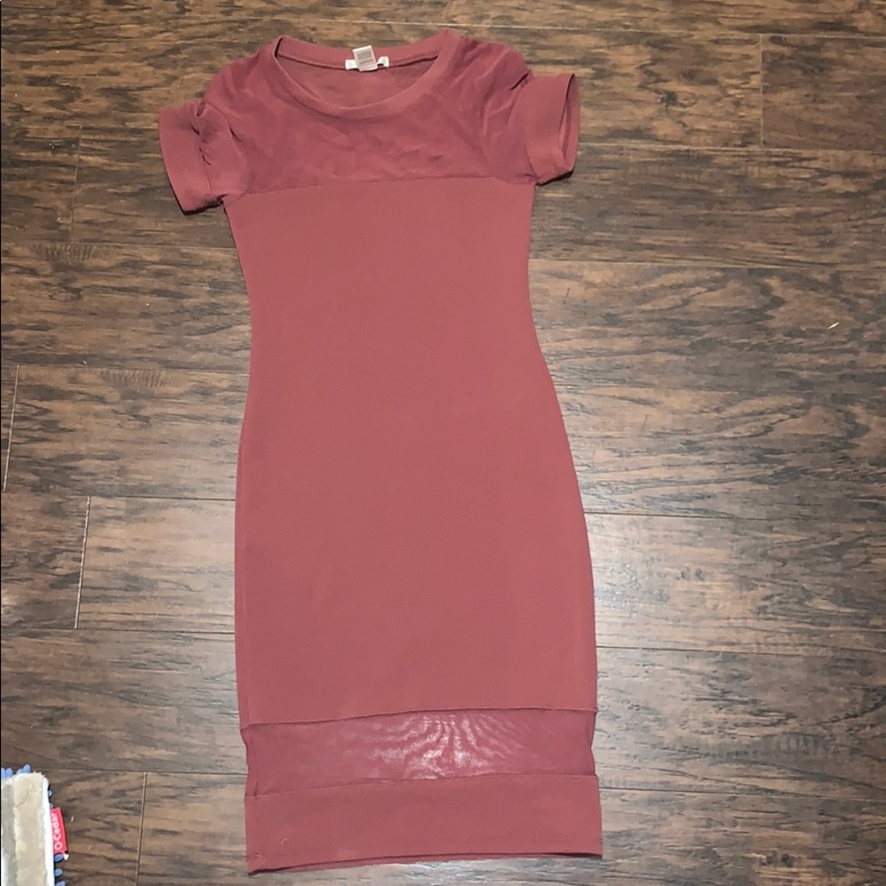 Mauve dress